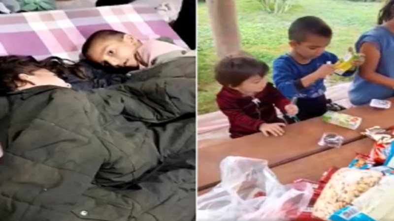 Bakıda parkda gecələyən ana və 5 uşağı barədə DİN-dən açıqlama verilib