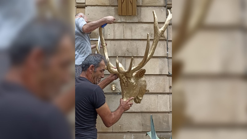 Bakıda yerləşən Təzəbəy hamamının fasadı bərpa olunur Rəsmi qurum müdaxilə edib