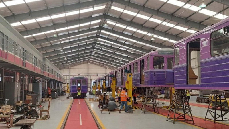 Bakı metrosunda köhnə qatarlar modernizə edilir