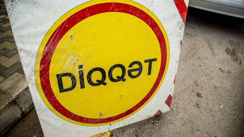 Bakının bu küçəsində hərəkət müvəqqəti dayandırılacaq