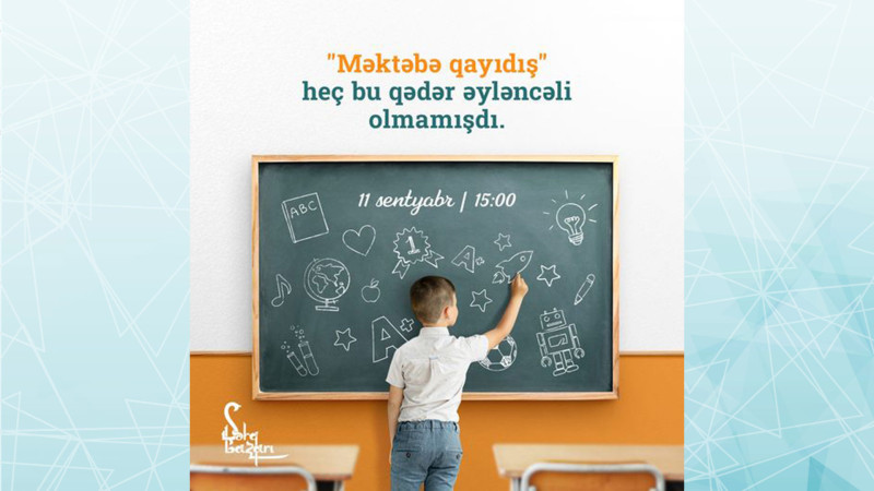 Şərq Bazarında uşaqlar üçün ödənişsiz Məktəbə qayıdış tədbiri baş tutacaq