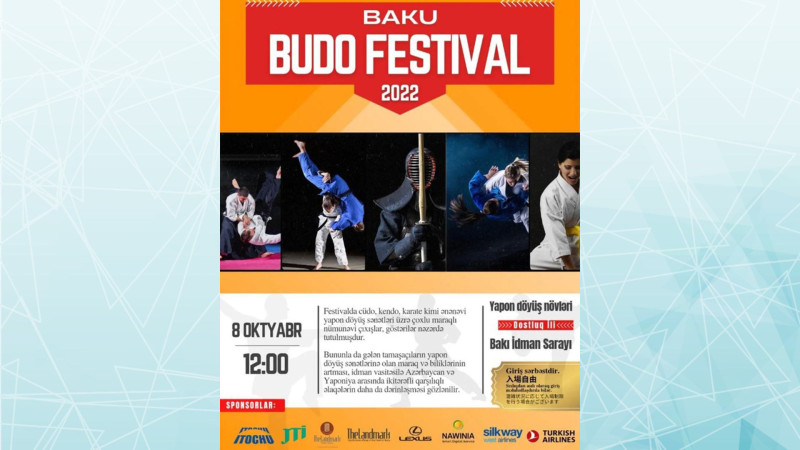 Bakı İdman Sarayında Budo Festivalı keçiriləcək