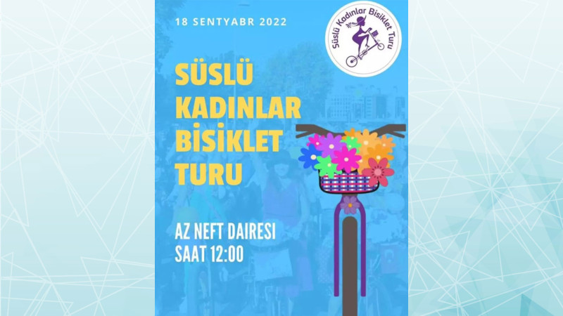 Bakıda qadınların velosiped yürüşü təşkil olunacaq