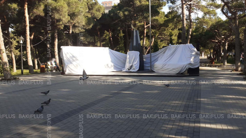 Qara Qarayev prospektində şəhidlərin xatirəsinə ucaldılmış abidənin açılışı baş tutacaq