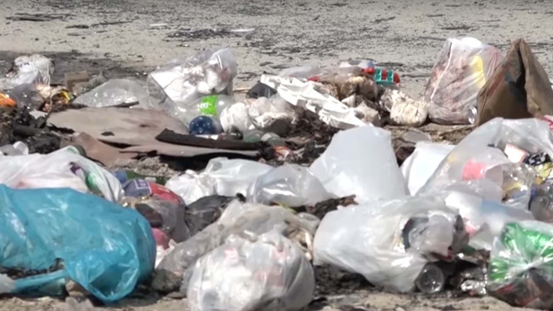 Müşfiqabad qəsəbəsində zibil qutuları yoxdur: küçə getdikcə zibillənir