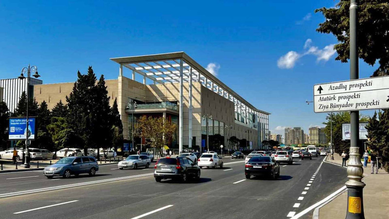 Fətəli xan Xoyski prospektində aparılan təmir işləri başa çatıb