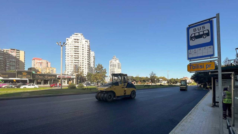 Tbilisi prospektində hərəkət bərpa olunub