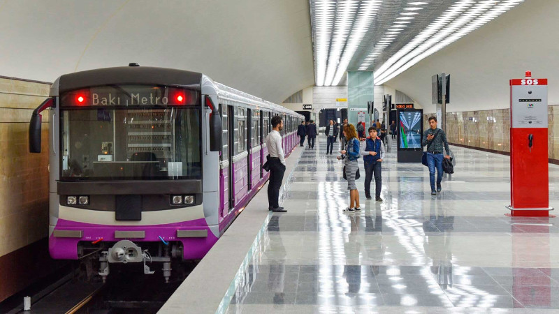 Bakı metrosunda sərnişinlərin sayı 4,5 dəfə artıb