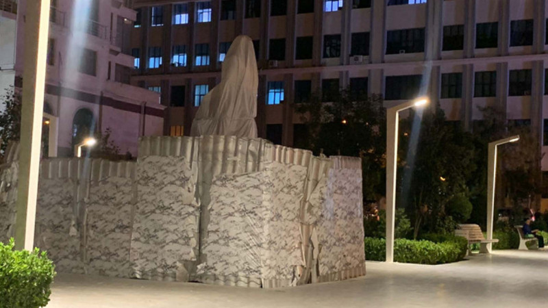 Tofiq Quliyevin heykəlinin açılışı öncəsi hazırlıq işləri yekunlaşmaq üzrədir