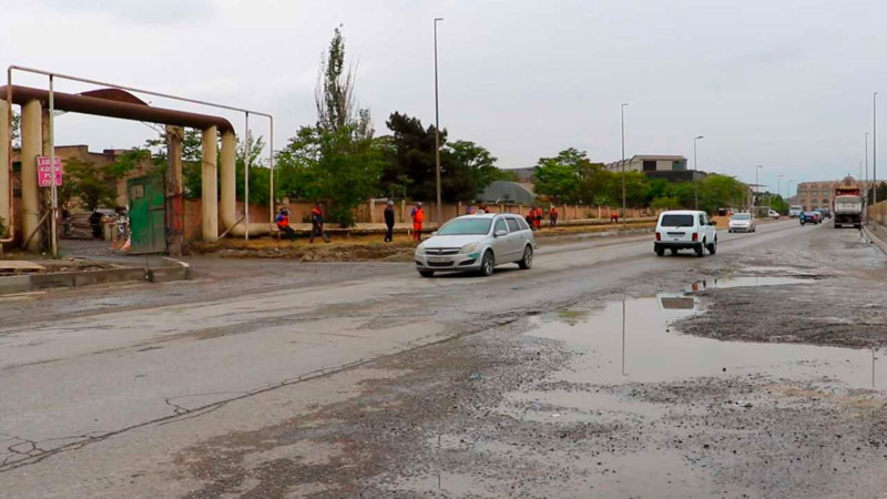 Nəsimi rayonunda daha bir həyət abadlaşdırılıb