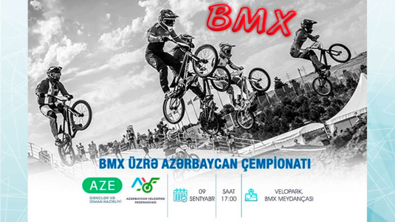 Bakı Veloparkının BMX meydançasında çempionat baş tutacaq