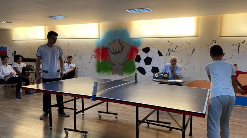 Binəqədi Gənclər Evində stolüstü tennis turniri keçirilib