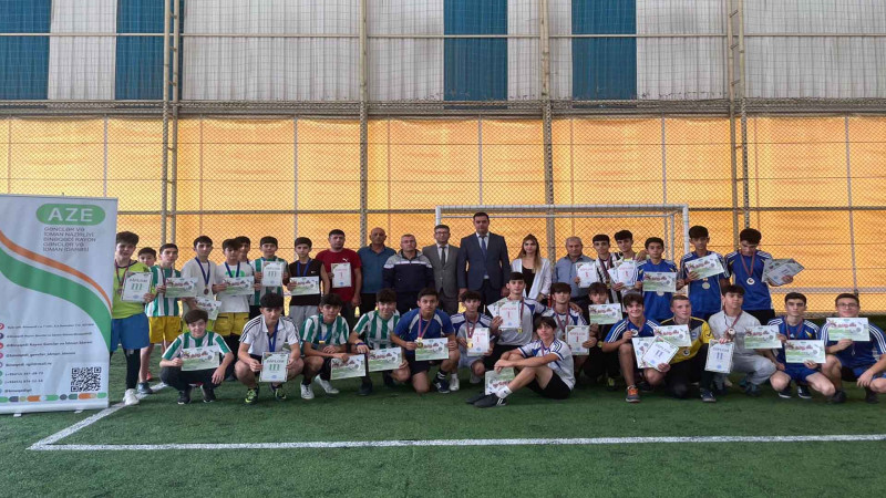 Binəqədi rayonunda Anım Gününə həsr olunmuş minifutbol turniri keçirilib