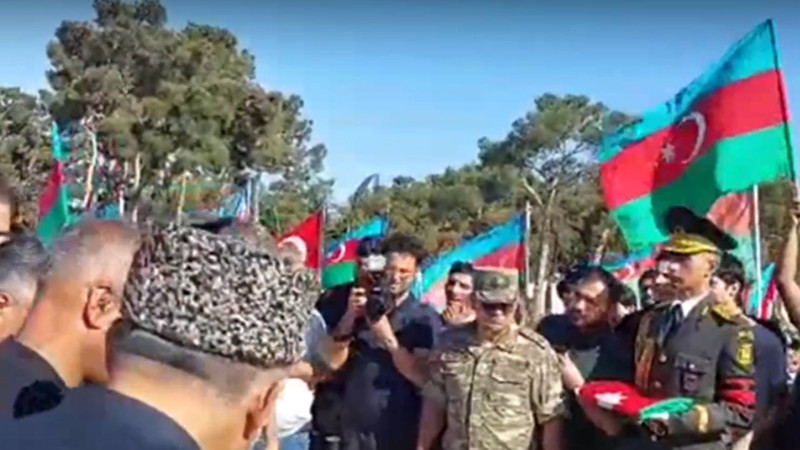 20 yaşlı şəhid Nicat Qarazadə Bakıda dəfn olunub