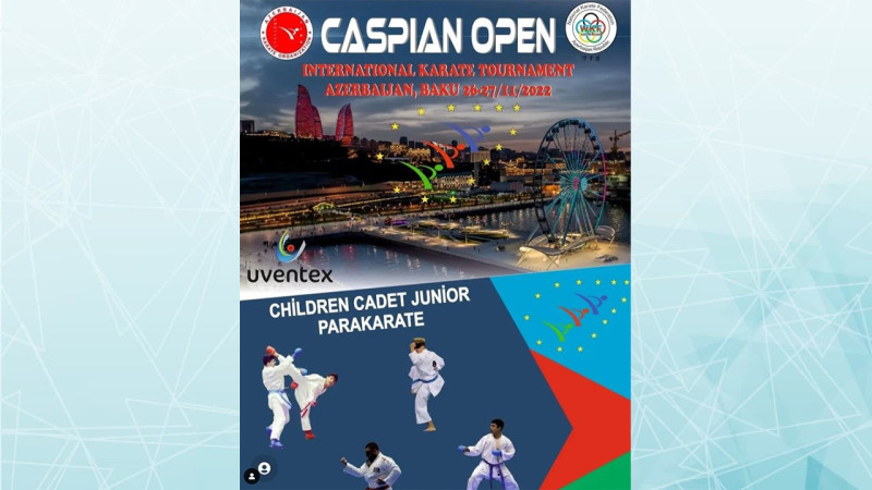 Bakıda karate üzrə Beynəlxalq Caspian Open turniri təşkil olunacaq