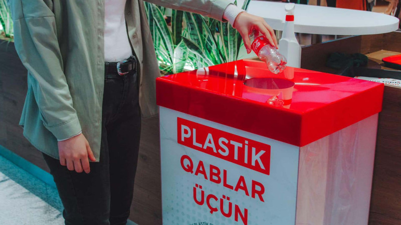 Bakıda “Təmiz Ölkəm” layihəsi çərçivəsində 17.480 kiloqram plastik toplanıb
