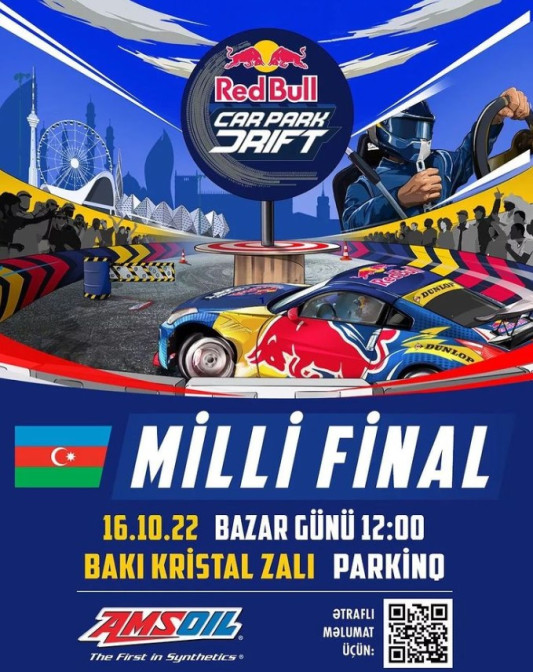 “Red Bull”-un Bakı Dənizkənarı bulvarında drift üzrə yarışı təxirə salınıb