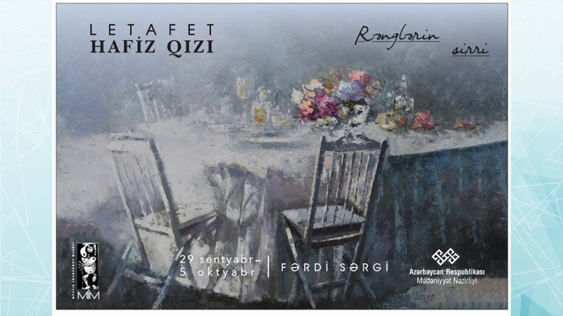 Lətafət Hafiz qızı Məmmədova Bakıda öz sənət işlərini təqdim edib