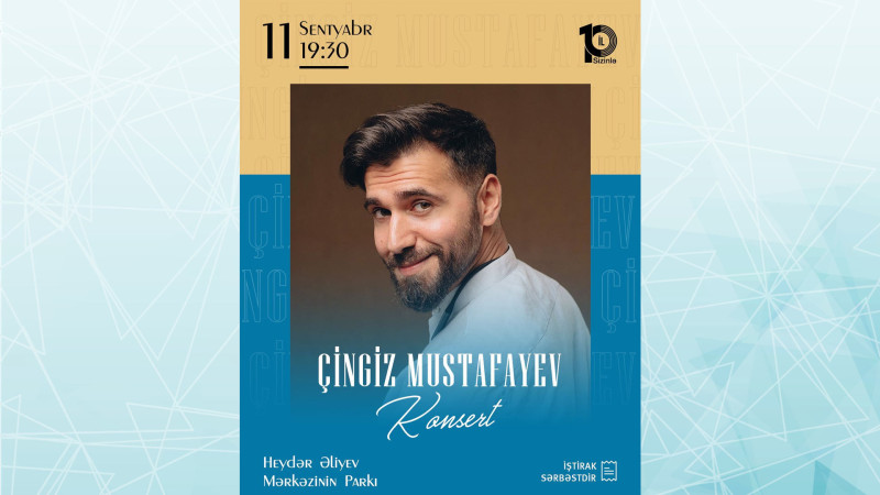 Heydər Əliyev mərkəzində Çingiz Musafayevin konserti keçiriləcək