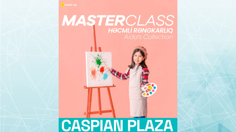 Bakıda həcmli rəngkarlıq üzrə master-klas keçiriləcək