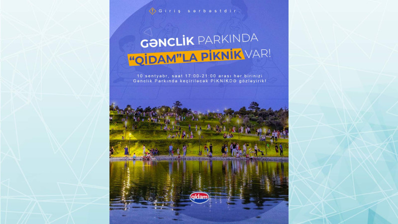 Bakının bu parkında piknik festivalı keçiriləcək