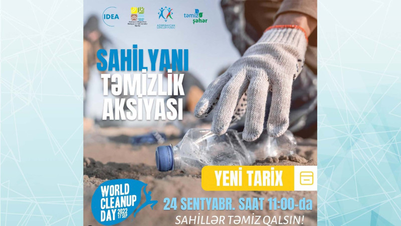 Şüvəlan qəsəbəsində aksiya keçiriləcək: çimərlikdə təmizlik işləri aparılacaq