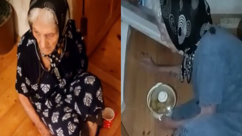 Bakıda 90 yaşlı anaya işgəncə verən oğul saxlanılıb