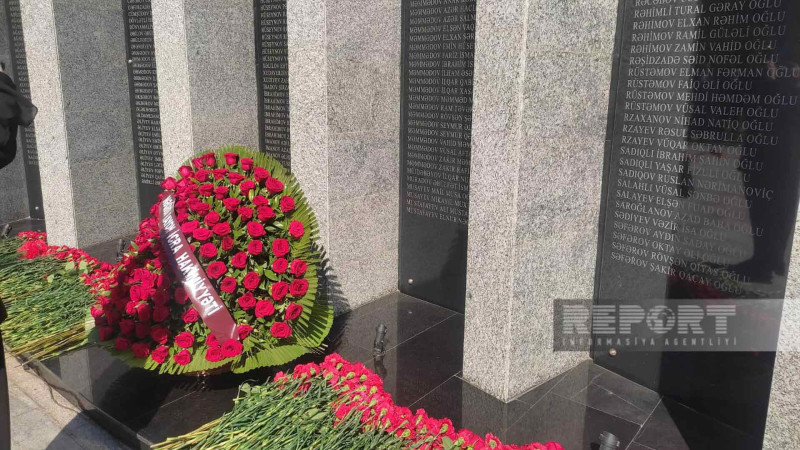 Bakıda şəhidlərin xatirəsinə daha bir memorial kompleks açılıb