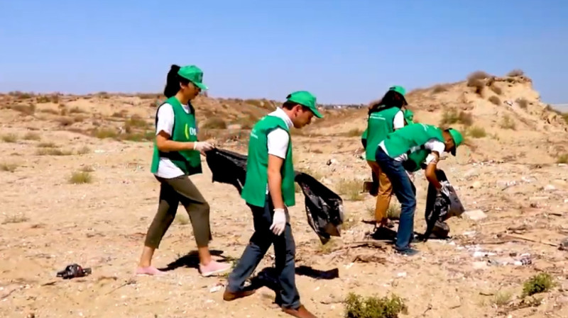 Zirə qəsəbəsinin sahillərində iməcilik keçirilib