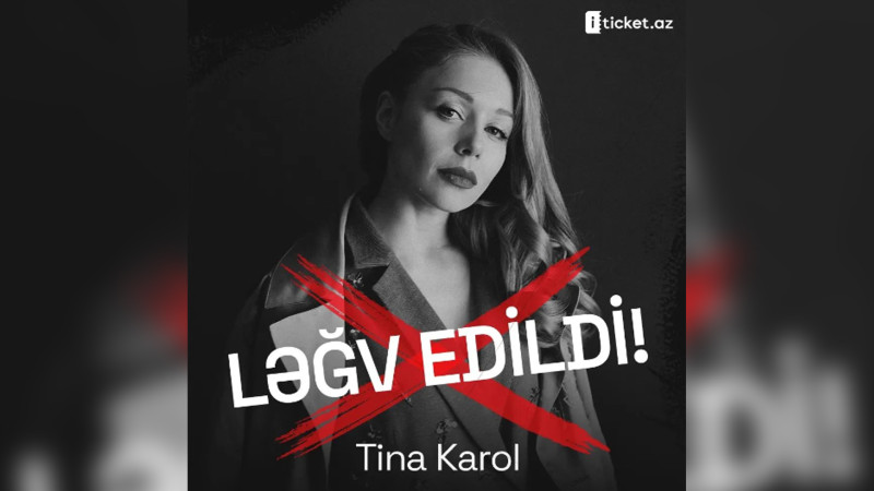 Ermənistanı dəstəkləyən Tina Karolun da aqibəti Maks Barskix kimi oldu