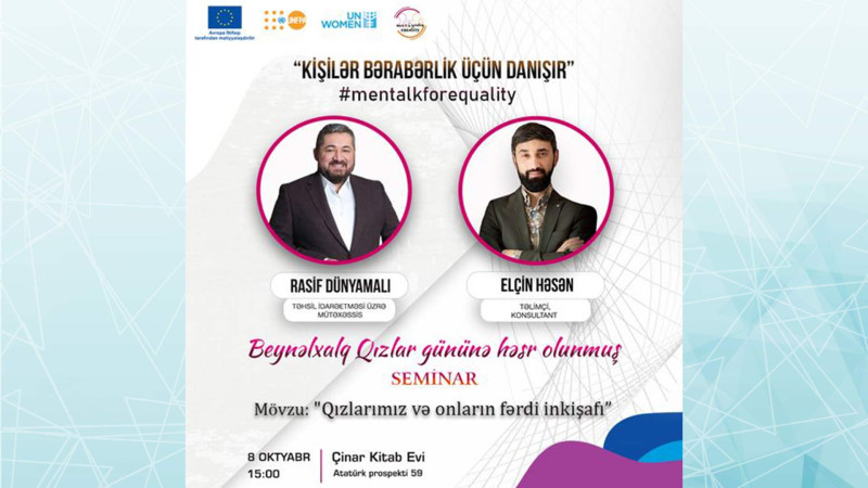 Bakıda gender bərabərliyi mövzusunda seminar baş tutacaq