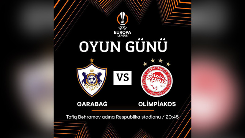 “Qarabağ” - “Olimpiakos” oyununa əlavə biletlər satışdadır