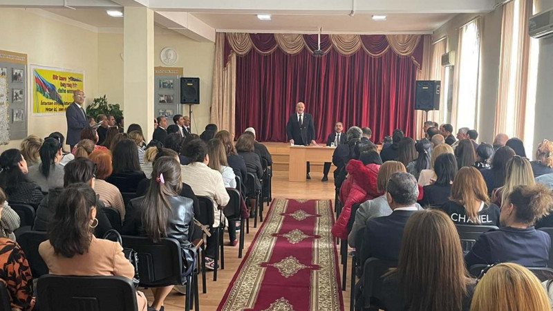 Nəsimi rayonunda sakinlərlə növbəti görüş keçirilib