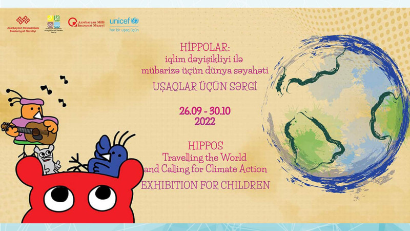 İncəsənət Muzeyində uşaqlar üçün iqlim fəaliyyətinə dair xüsusi sərgi keçirilir