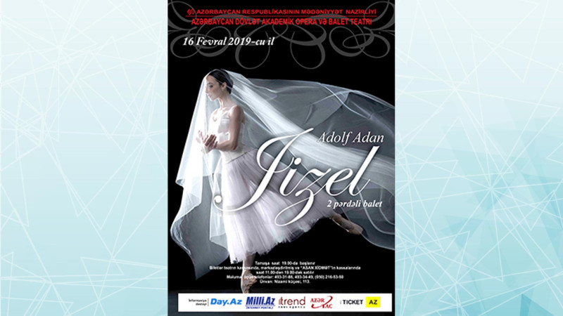 Bakıda balet sənətinin klassikası olan “Jizel” baleti nümayiş olunacaq