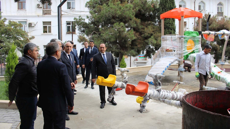Bakıda daha bir parkın açılışına sayılı günlər qalıb
