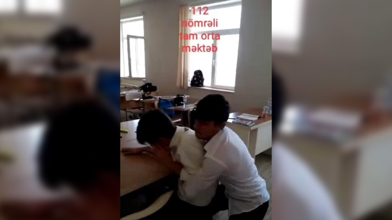 DİN: 112 saylı orta məktəbdə şagirdlər arasında baş verən mübahisənin səbəbi məlum olub