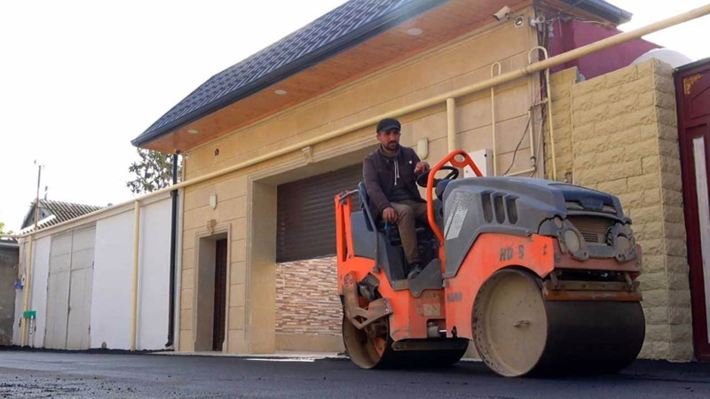 Xətai rayonunda daha 2 küçədə təmir-bərpa işləri aparılır