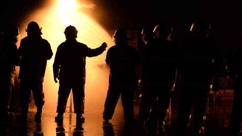 Xəzər rayonunda yanğın baş verib