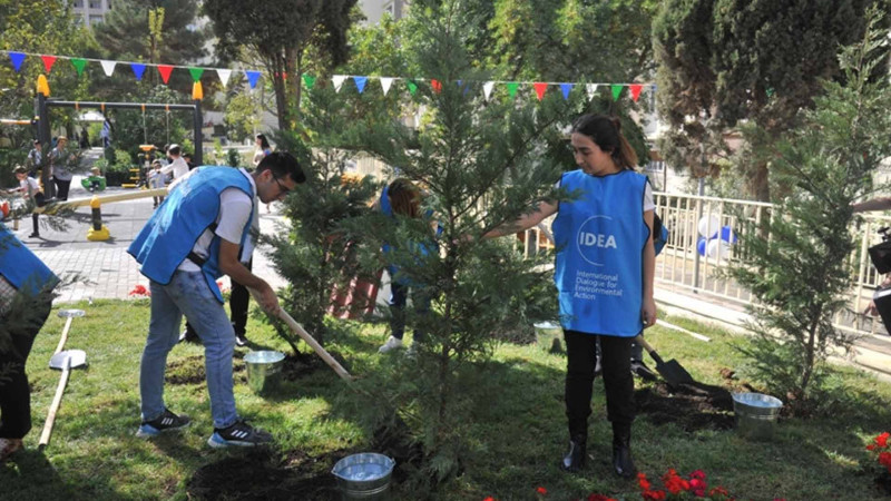 “Bizim həyət” layihəsi çərçivəsində daha bir küçə əsaslı təmir olunub