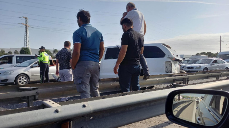 Aeroport yolunda ölümlə nəticələnən zəncirvari qəza baş verib