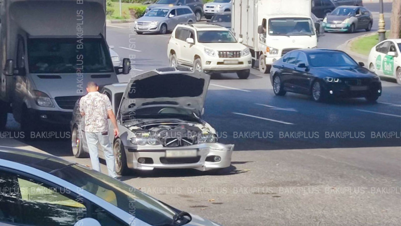 Bakıxanov körpüsünün altında qəza olub