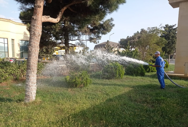 Xəzər rayonunun bütün qəsəbələri əhatə olunmaqla genişmiqyaslı iməcilik keçirilib