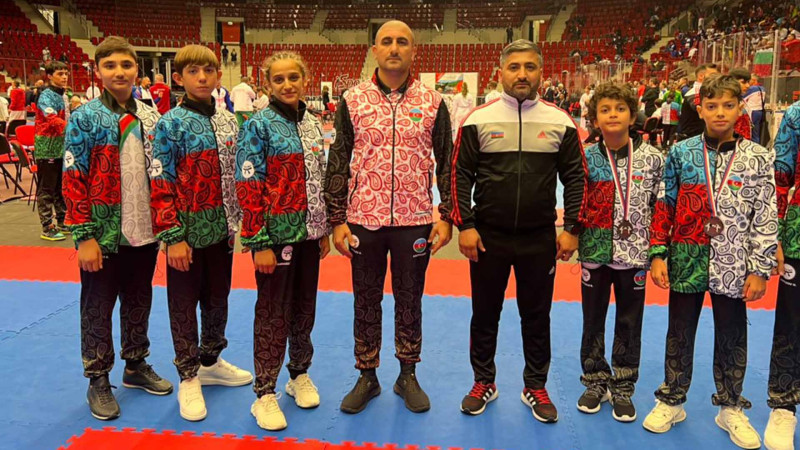 Hövsan Olimpiya İdman Kompleksinin karateçiləri dünya çempionatında 5 medal qazanıblar