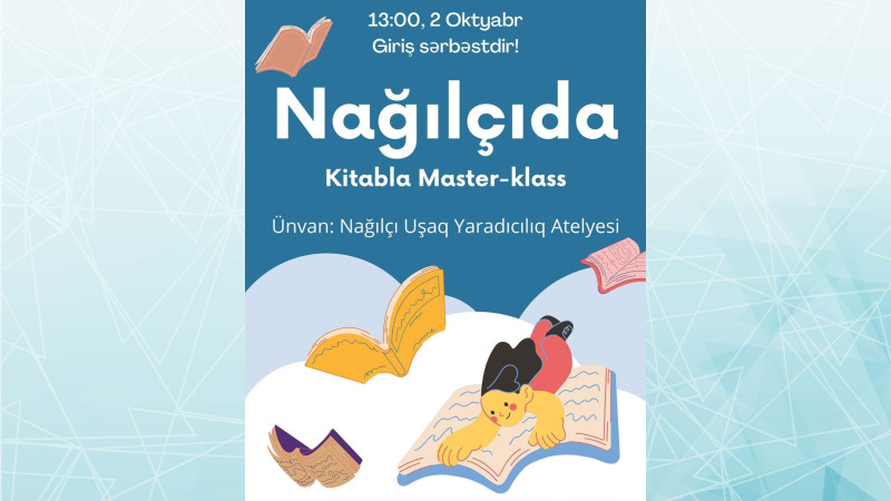 Balacalar üçün əyləncəli və öyrədici məşğələlər keçiriləcək