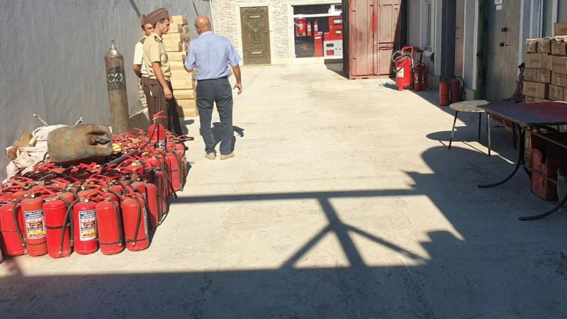 Bakıda yanğınsöndürmə vasitələri istehsal edən müəssisə nöqsanlara görə bağlanıb