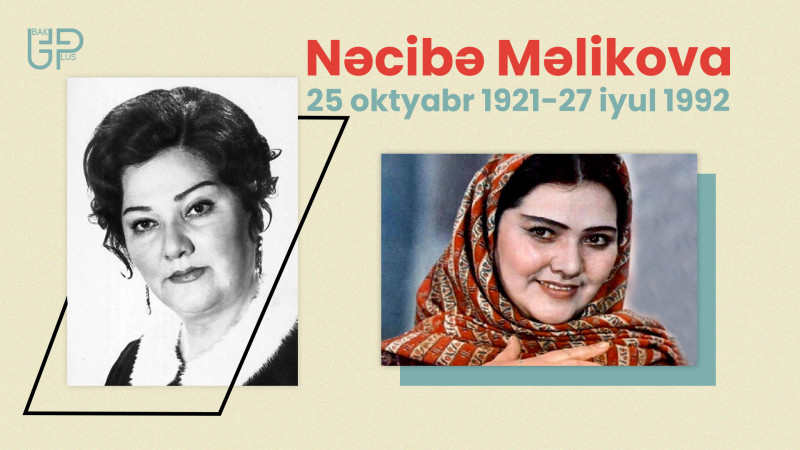 Filmdə öz obrazını canlandıran aktrisa Nəcibə Məlikova