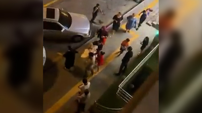 Bakıda gəlin toy günü qaynanası ilə əlbəyaxa davaya çıxıb