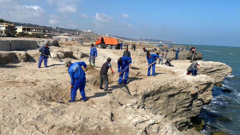 Buzovna qayalıqlarında növbəti təmizlik işləri aparılıb