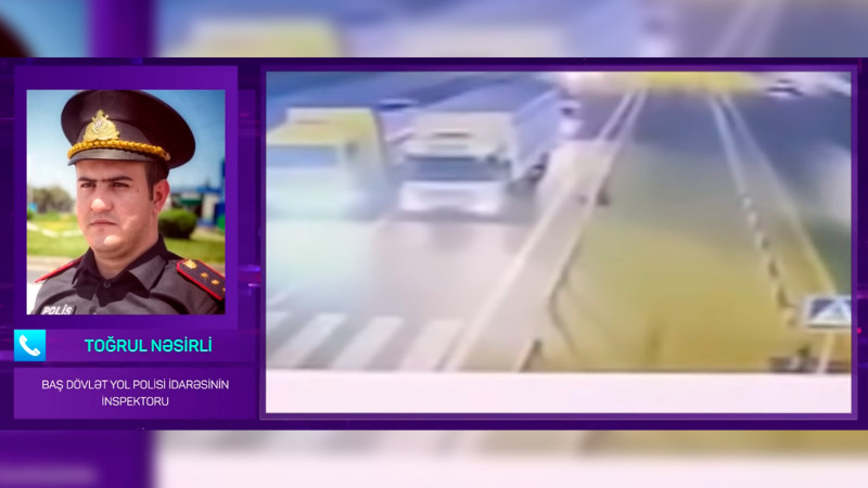 Qaradağda mikroavtobus iki yük avtomobilinin arasında qalıb: ölənlər var